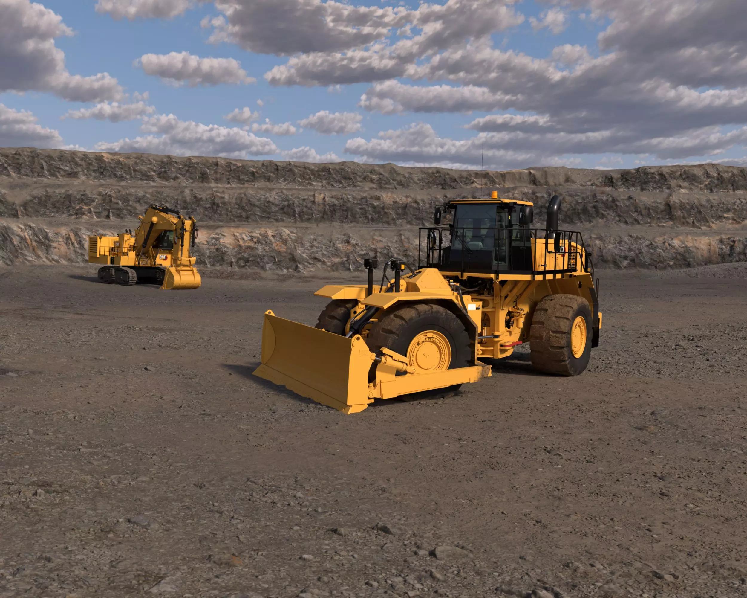 Caterpillar 834, Бульдозеры