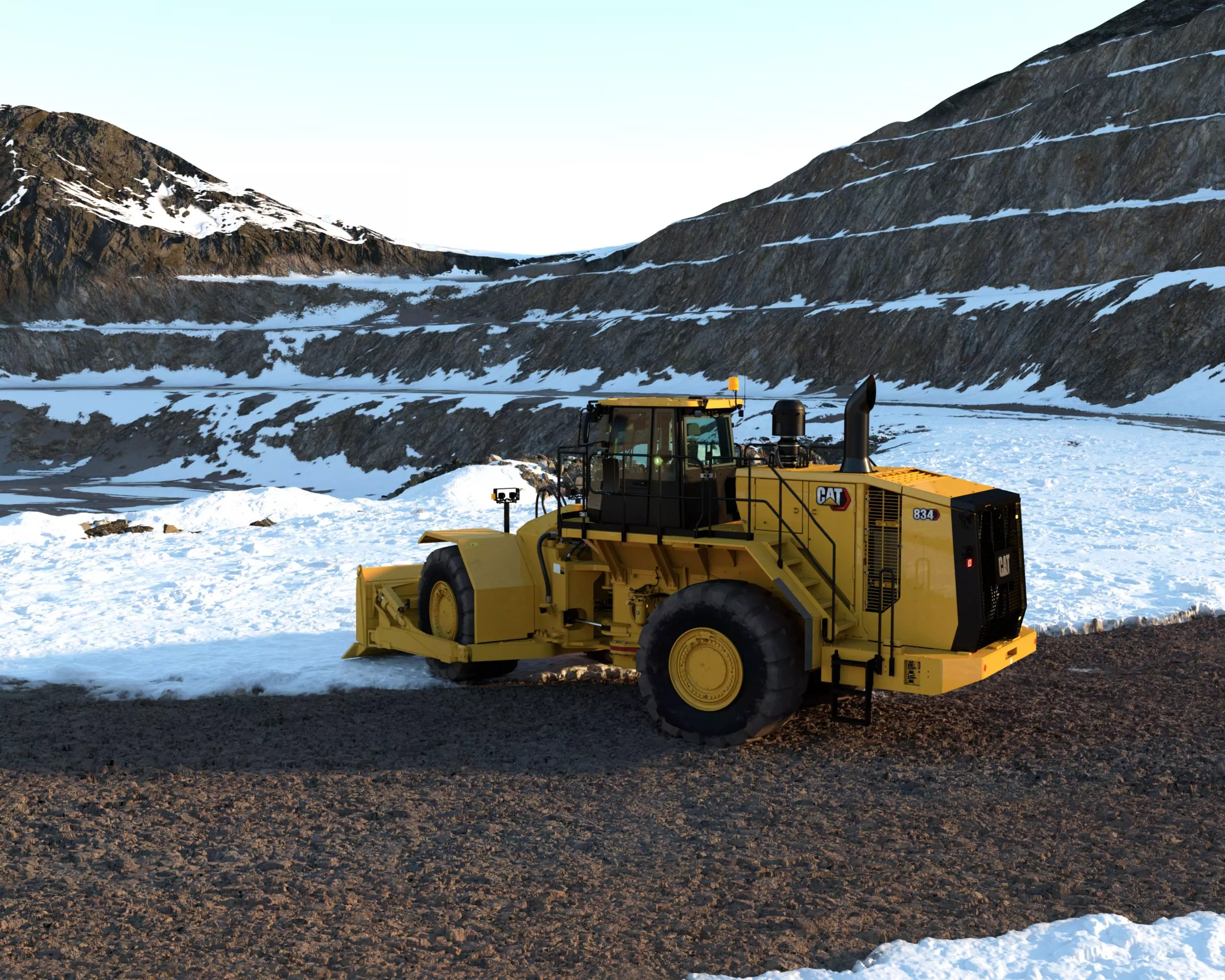 Caterpillar 834, Бульдозеры