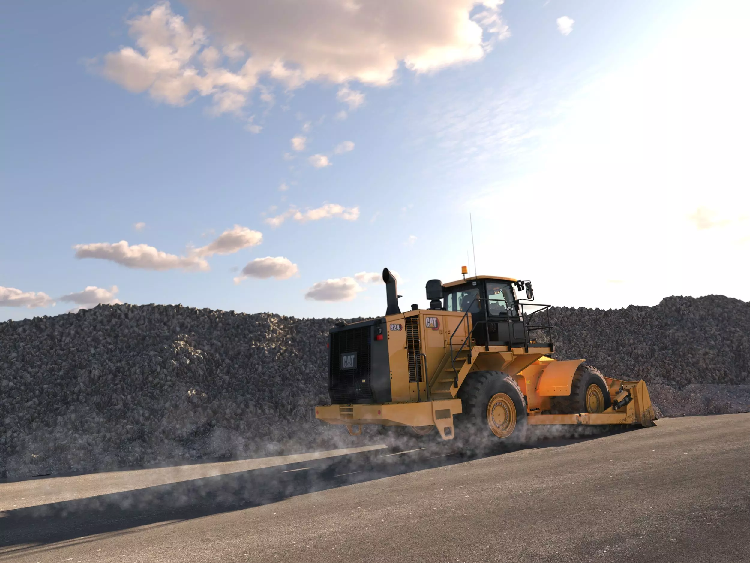 Caterpillar 824H, Бульдозеры