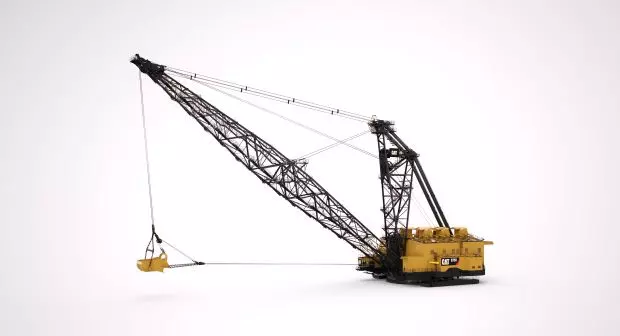 Caterpillar 8750, Экскаваторы драглайны
