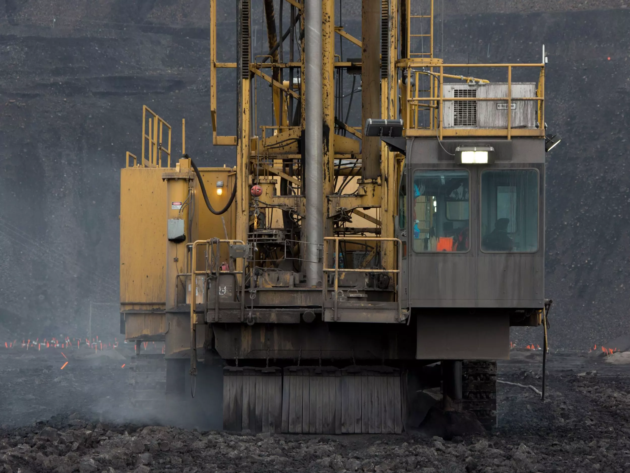 Caterpillar MD6640, Буровые станки для устройства свай