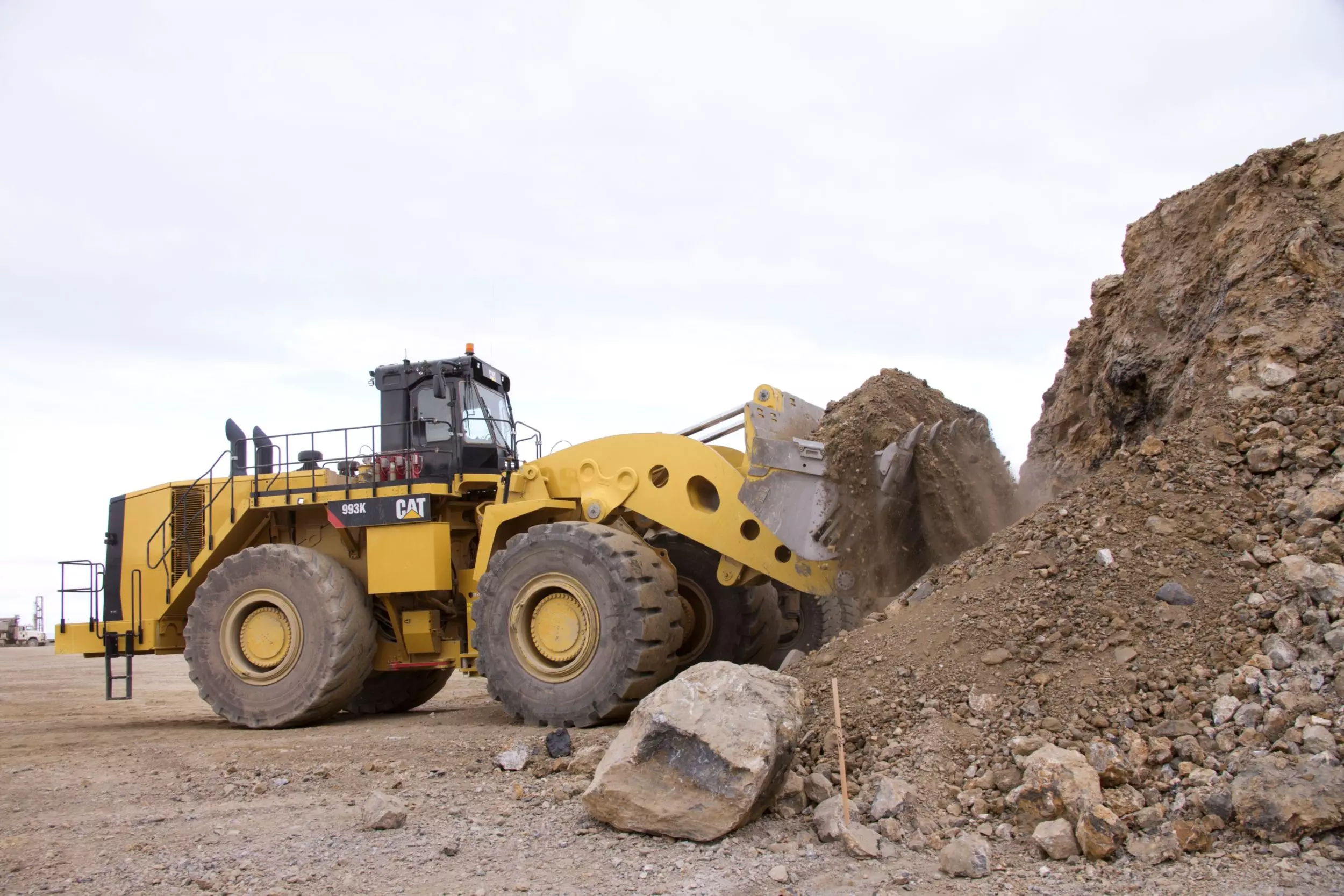 Caterpillar 993K, Шахтные погрузчики