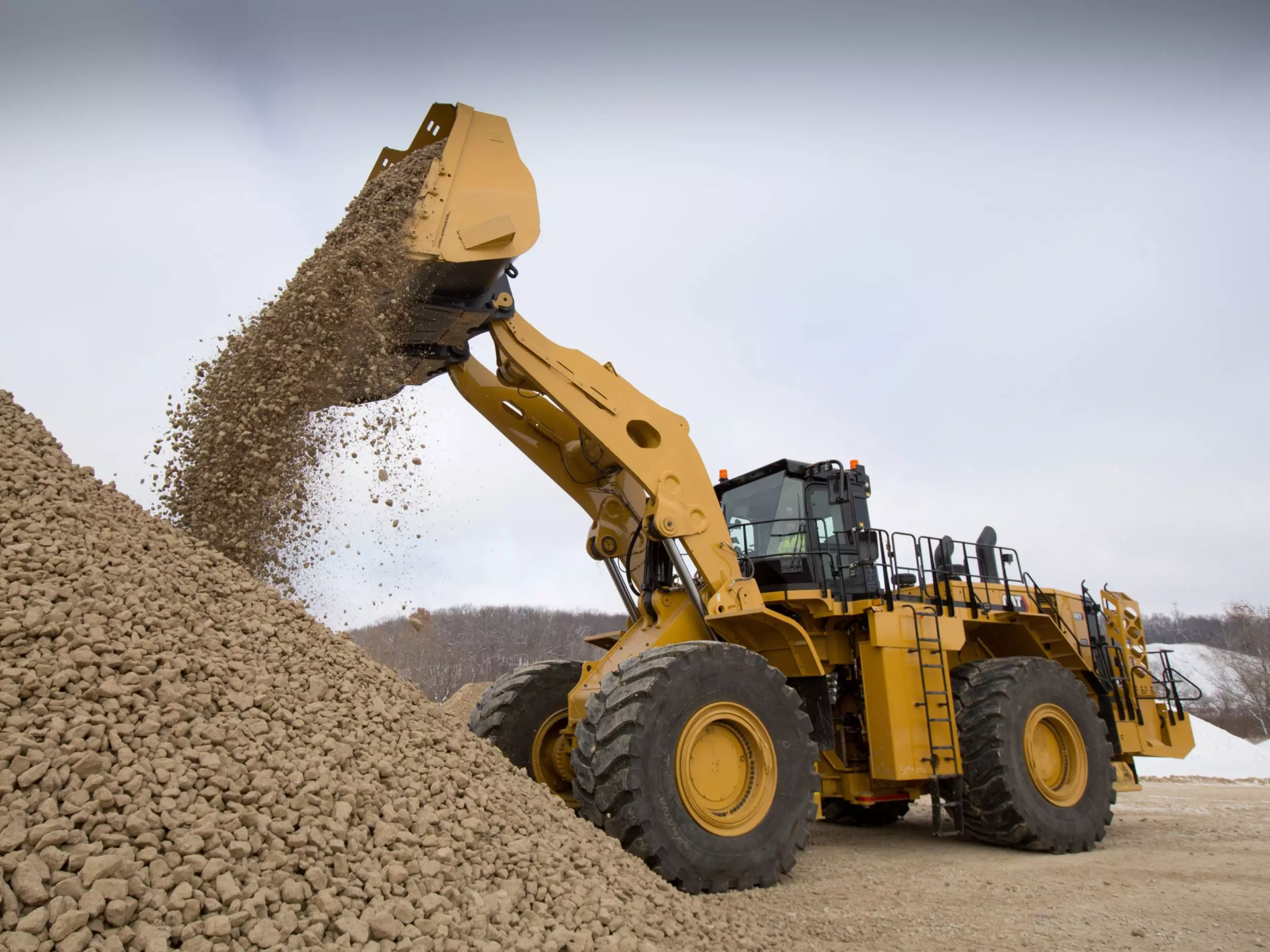 Caterpillar 992, Шахтные погрузчики