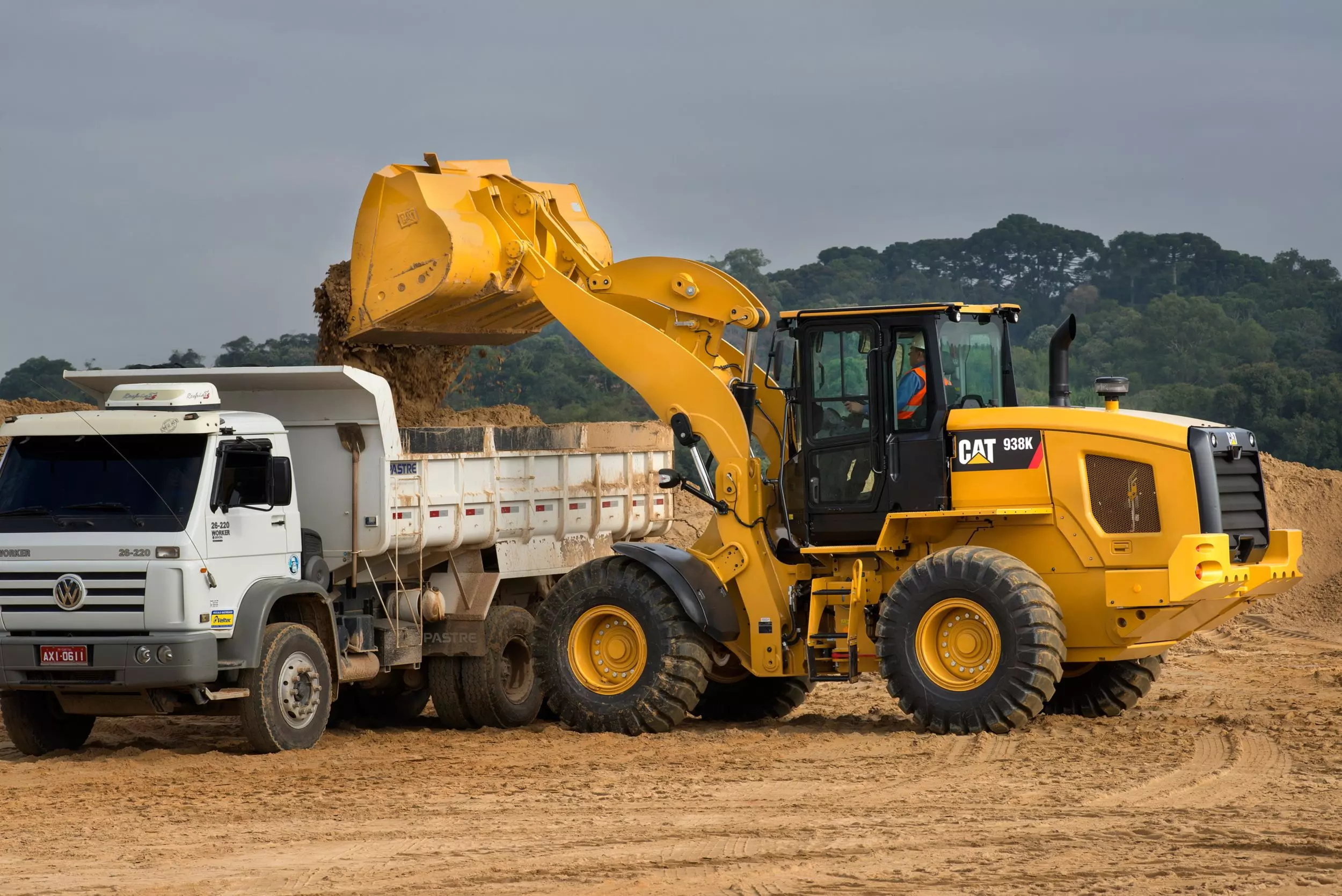 Caterpillar 938K, Фронтальные погрузчики