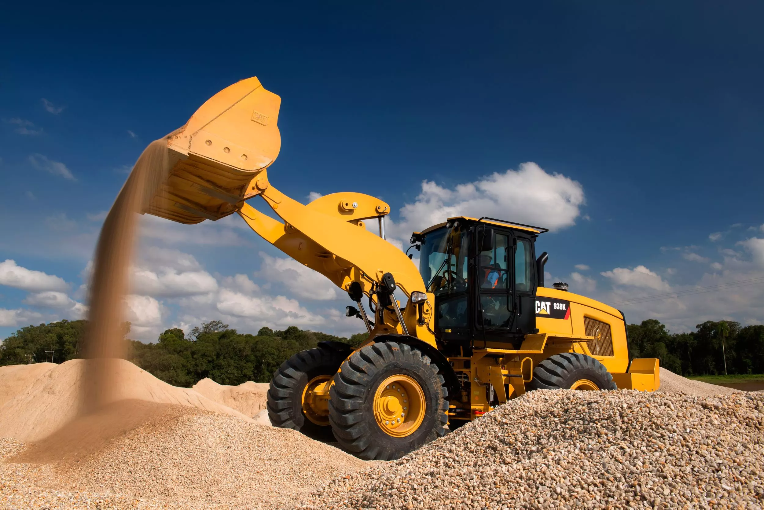 Caterpillar 938K, Фронтальные погрузчики