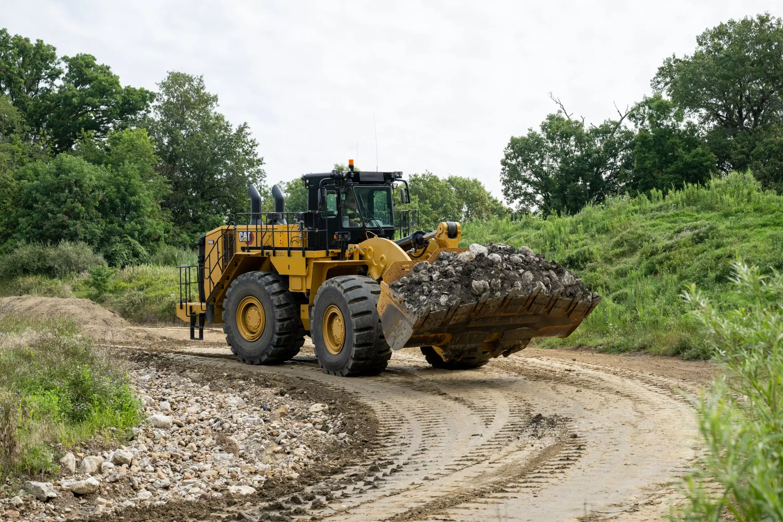 Caterpillar 990, Шахтные погрузчики