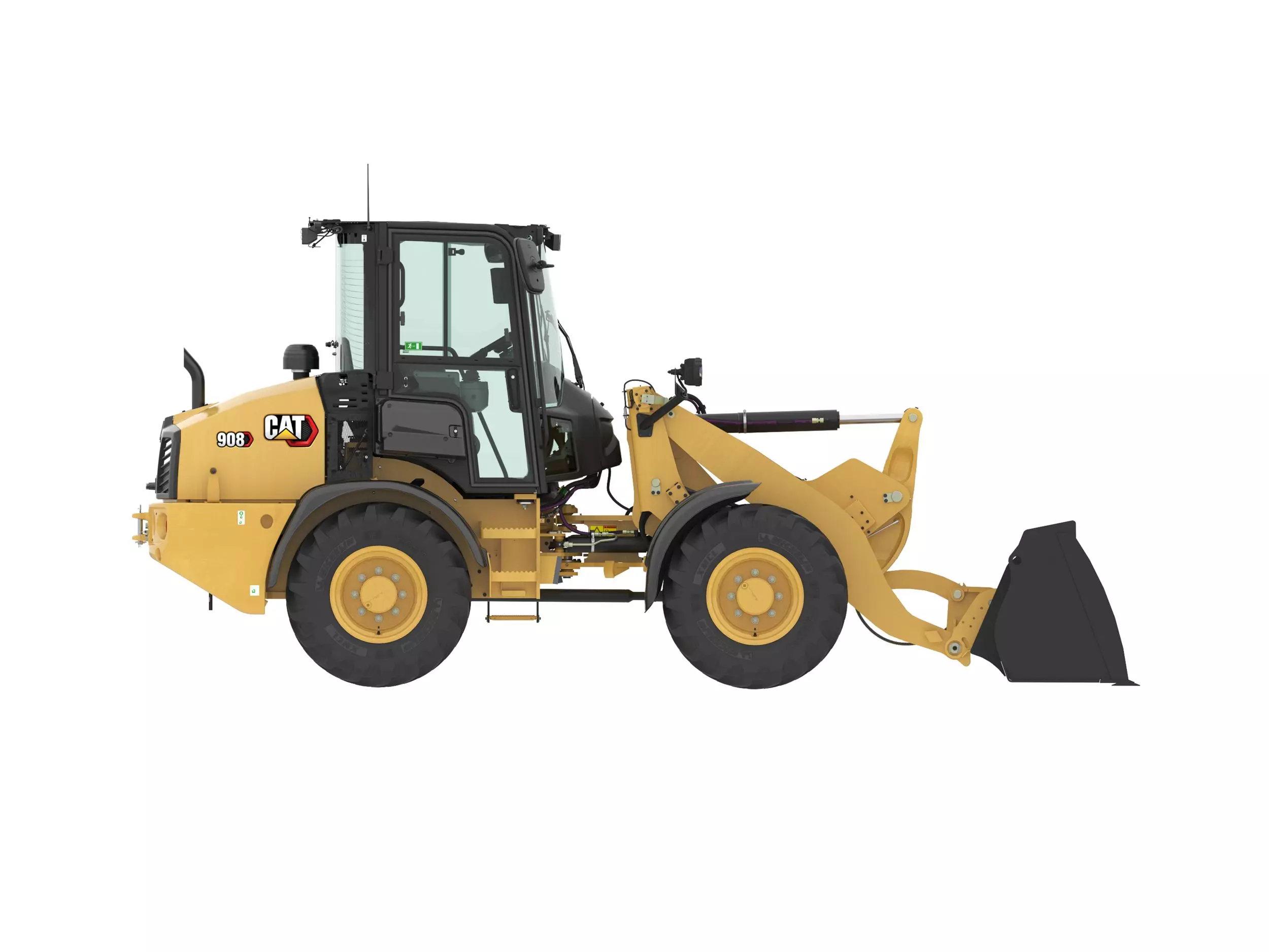 Caterpillar 908H, Фронтальные погрузчики