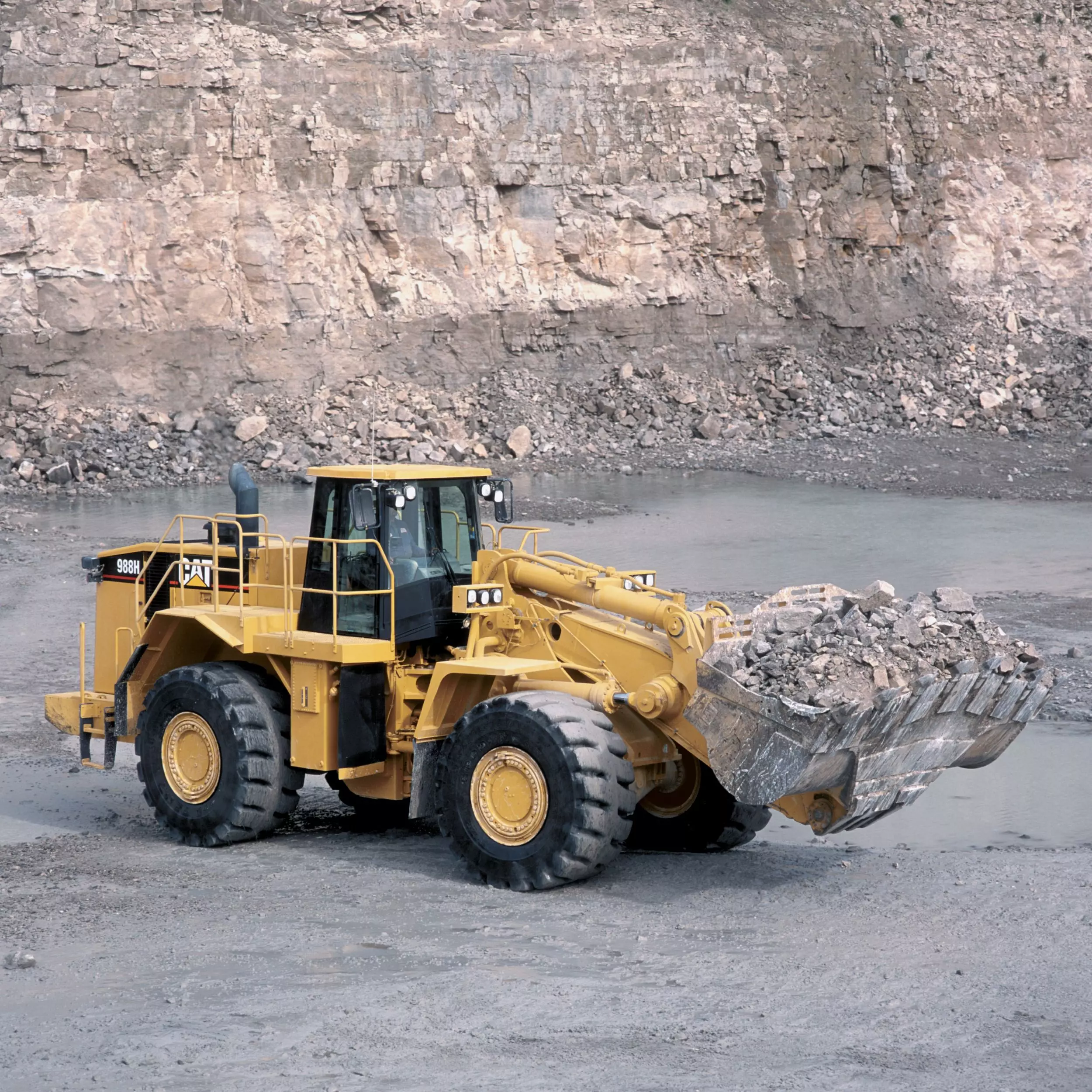 Caterpillar 988H, Шахтные погрузчики