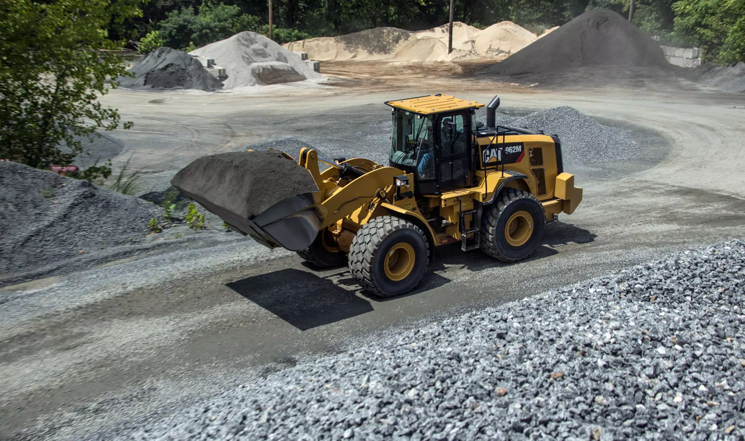 Caterpillar 962M, Фронтальные погрузчики