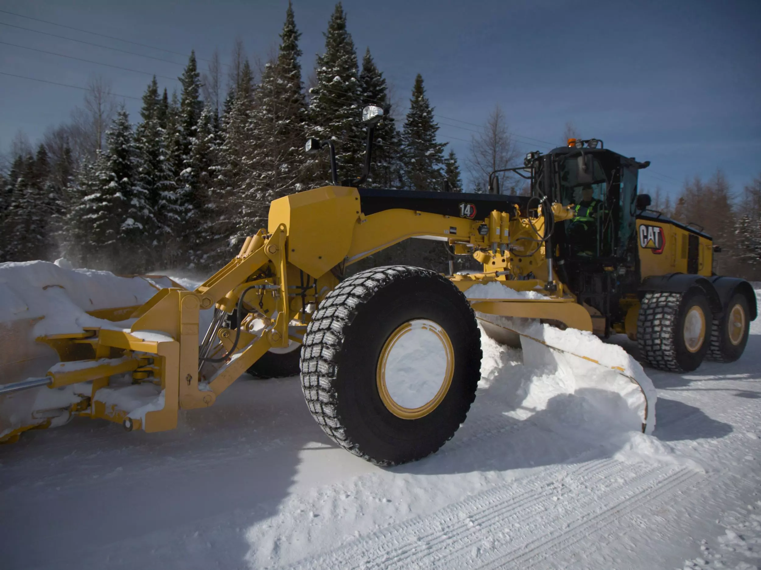 Caterpillar 14, Грейдеры