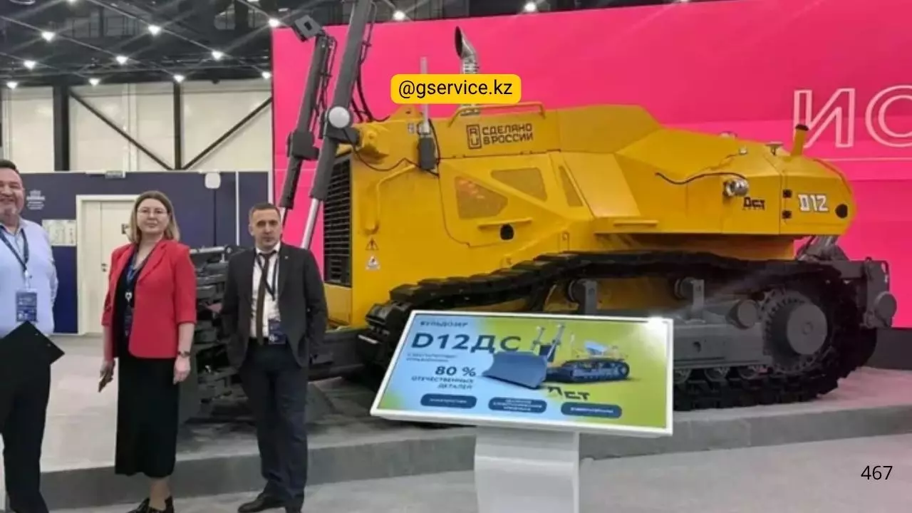 D12ДС пилотсыз бульдозері таныстырылды