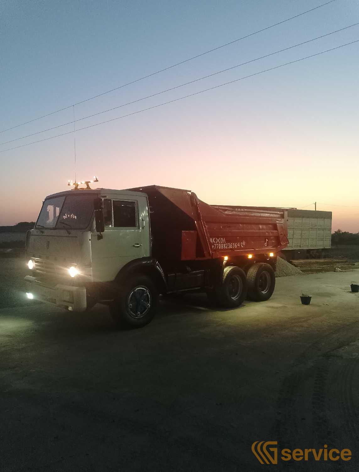 Камаз ВС-28К (шасси КАМАЗ-65115 6х4)