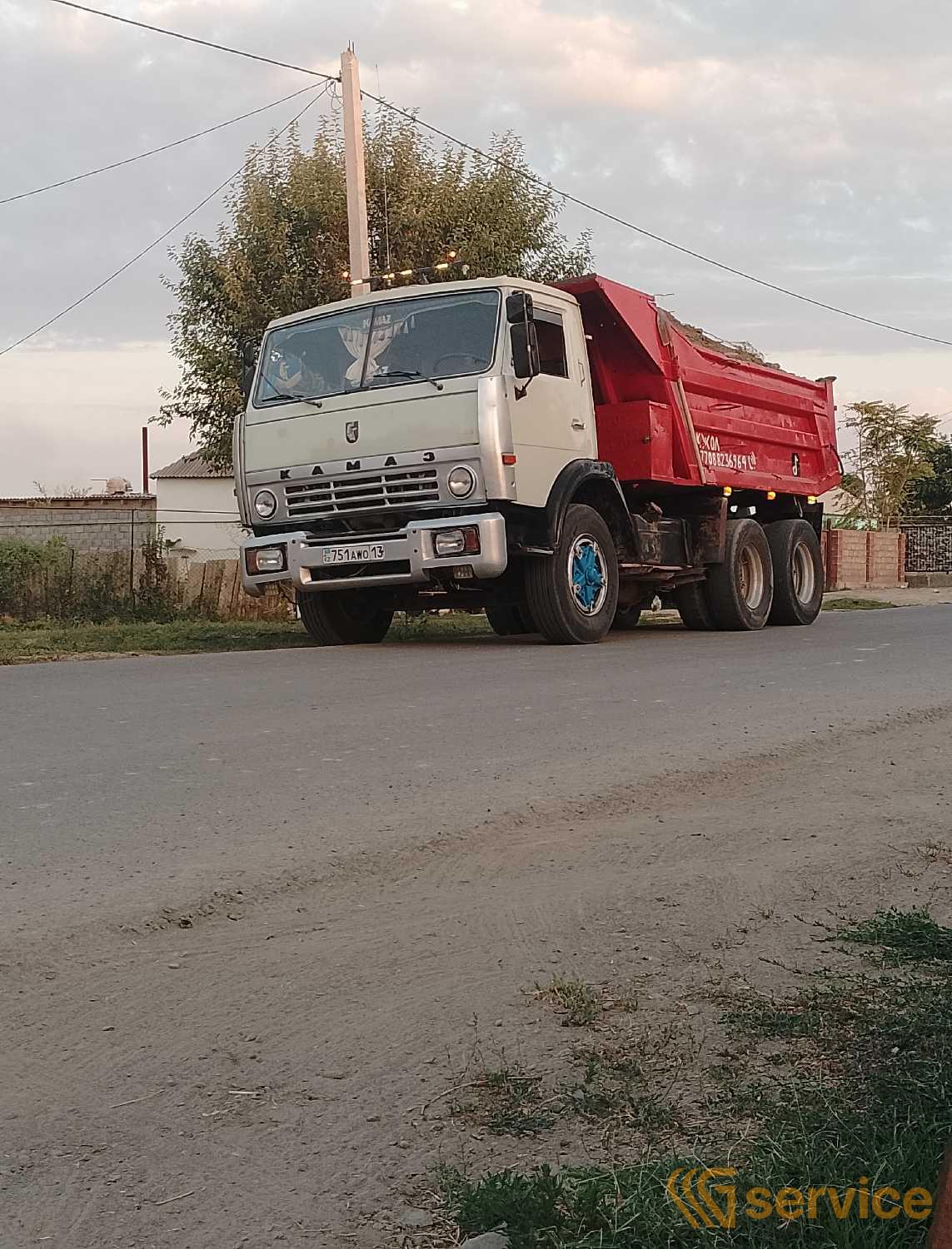 Камаз ВС-28К (шасси КАМАЗ-65115 6х4)