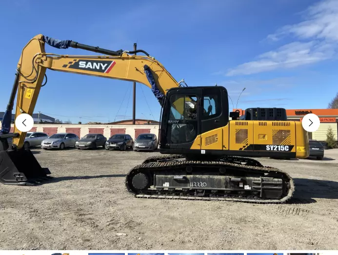 Sany SY215C, Гусеничные экскаваторы