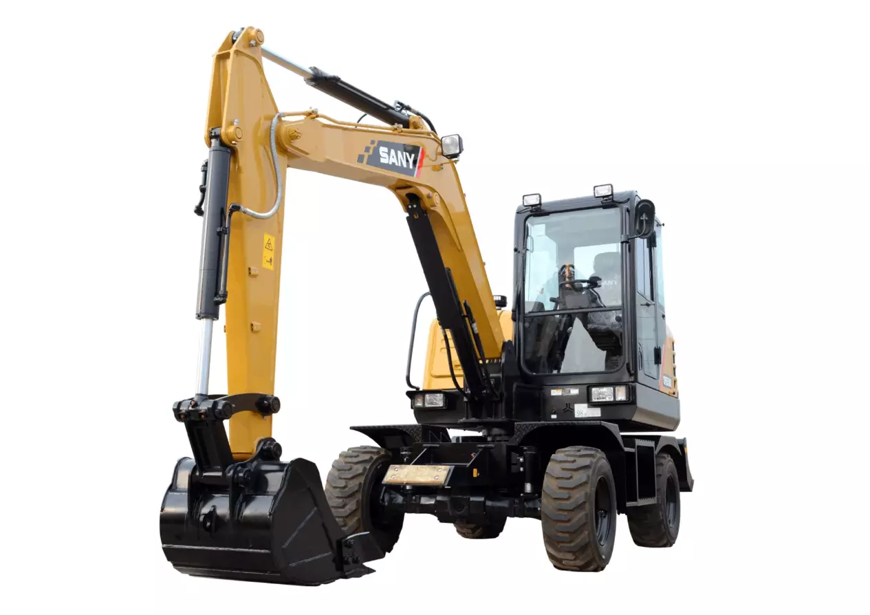 Sany SY65W, Колесные экскаваторы