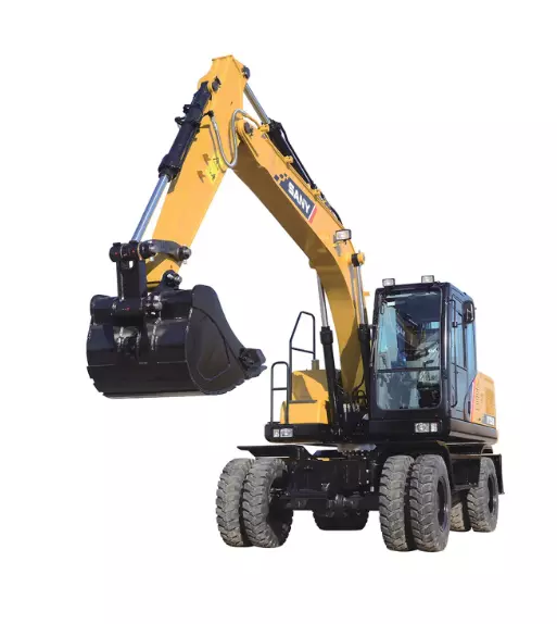 Sany SY155W, Колесные экскаваторы