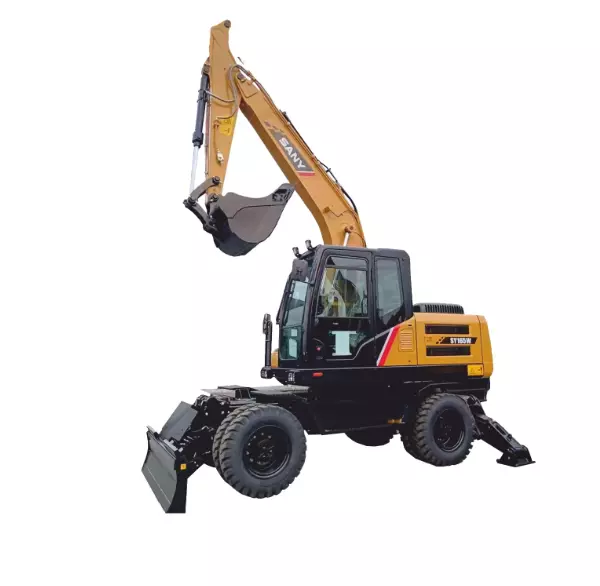 Sany SY165W, Колесные экскаваторы