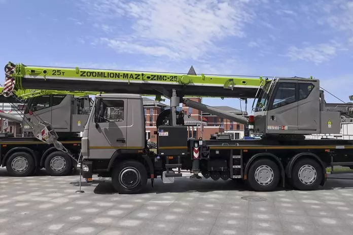Zoomlion МАЗ ZMC-25-1С, Автокраны