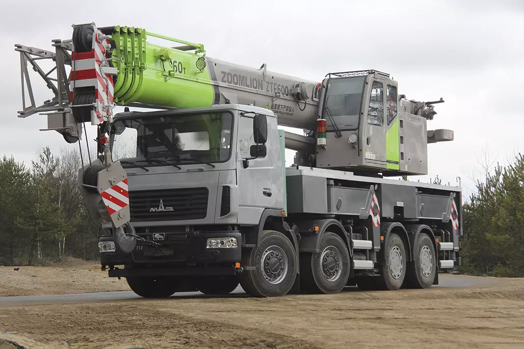 Zoomlion ZMC-60-1C1, Автокраны