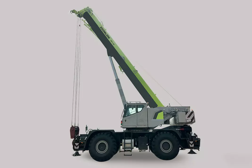 Zoomlion ZRT1100, Краны