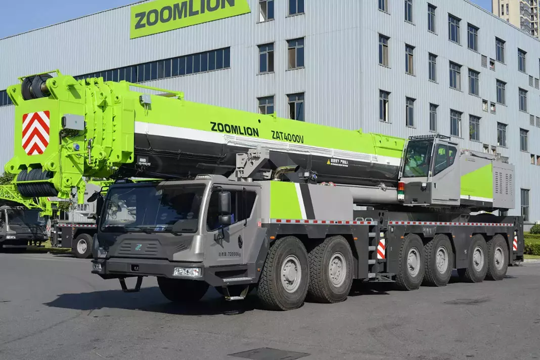 Zoomlion ZAT4500, Краны