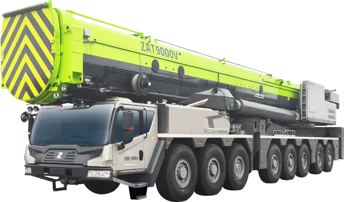 Zoomlion ZAT9000, Краны