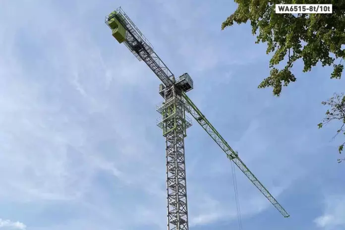 Zoomlion WA6515-8t10t, Башенные краны