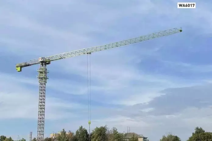 Zoomlion WA6017-8t10t, Башенные краны