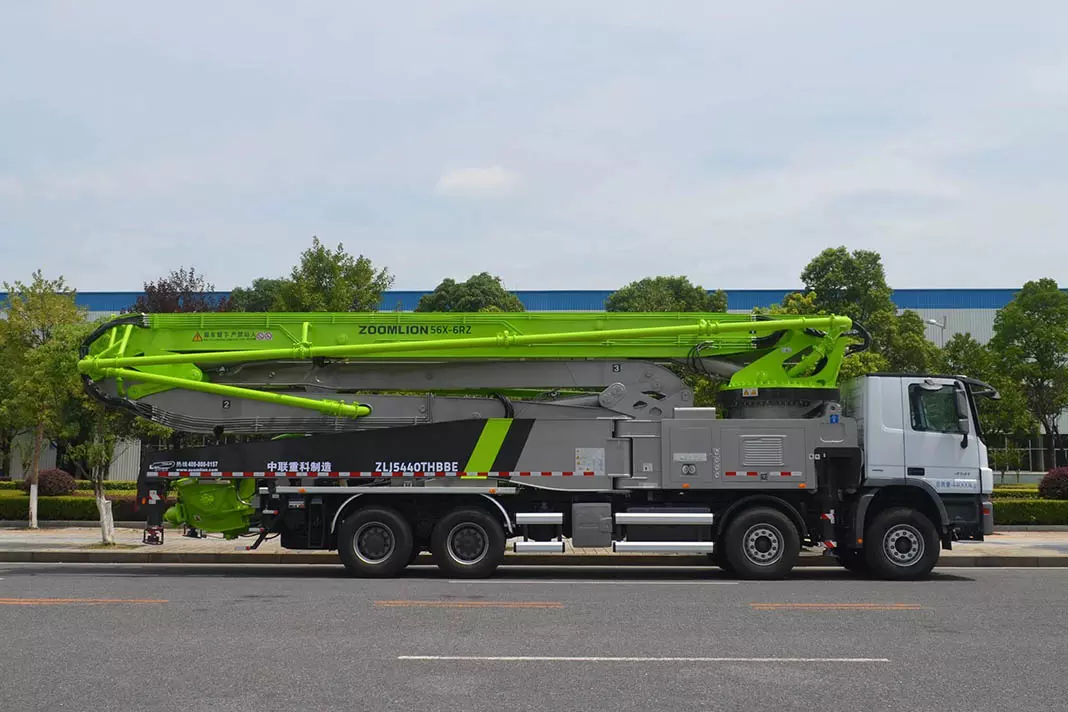 Zoomlion 56X-6RZ, Автобетононасосы