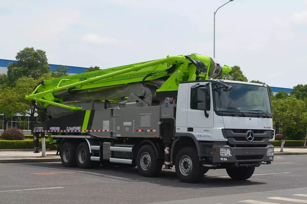 Zoomlion 56X-6RZ, Автобетононасосы