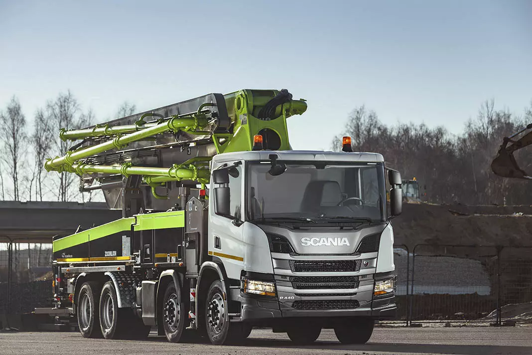 Zoomlion 43X-5RZ, Автобетононасосы