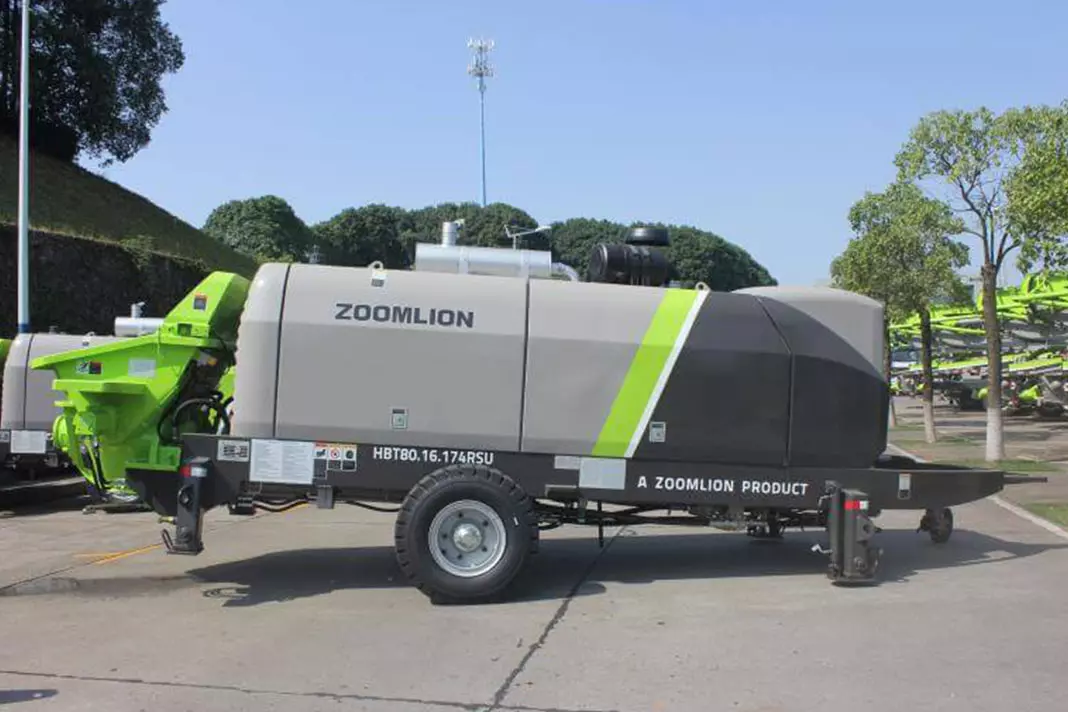 Zoomlion HBT80.16.174RSU, Бетононасосы стационарные