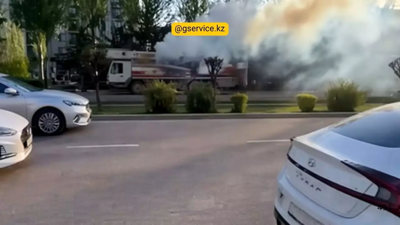 Бішкек қаласында түтін шығаратын арнайы техниканың иесіне 23 мың сом айыппұл салынды!