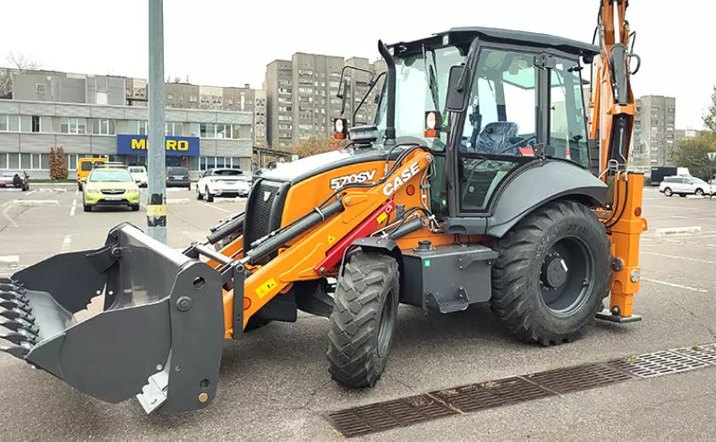 CASE 570SV, Экскаваторы-погрузчики