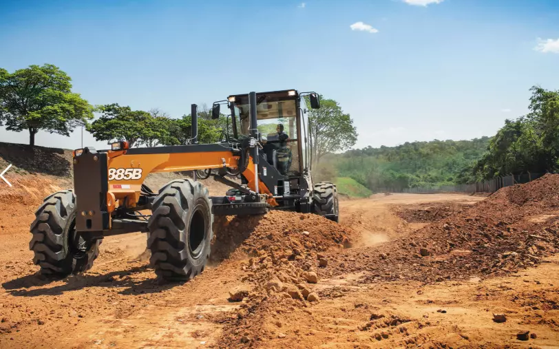 Case 885B AWD, Грейдеры