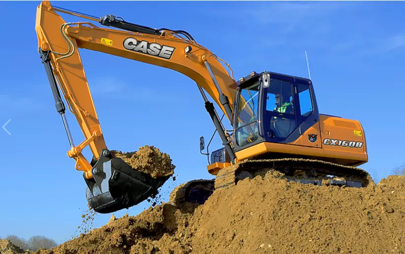 Case CX160B, Гусеничные экскаваторы