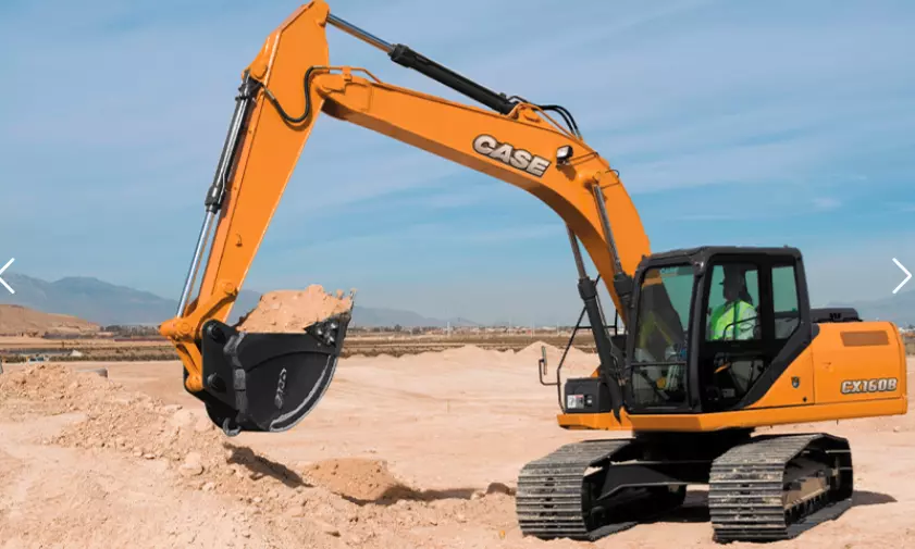 Case CX160B, Гусеничные экскаваторы