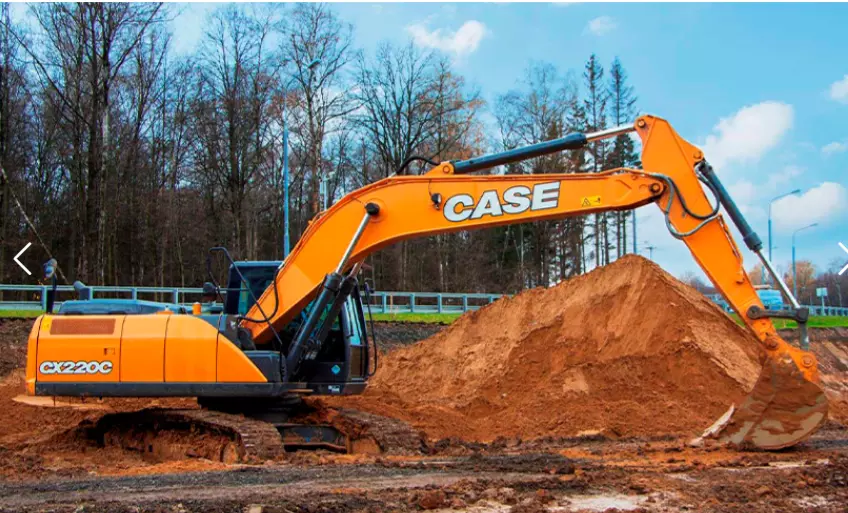 Case CX220C NLC, Гусеничные экскаваторы