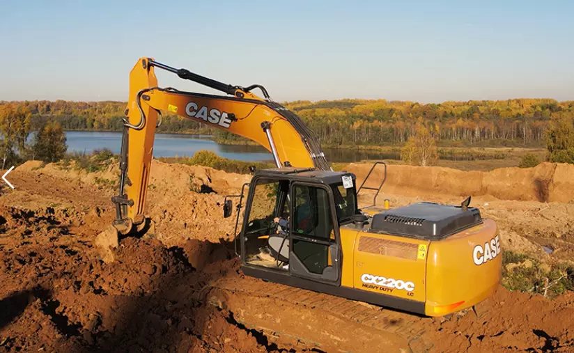 Case CX220C LC-HD, Гусеничные экскаваторы