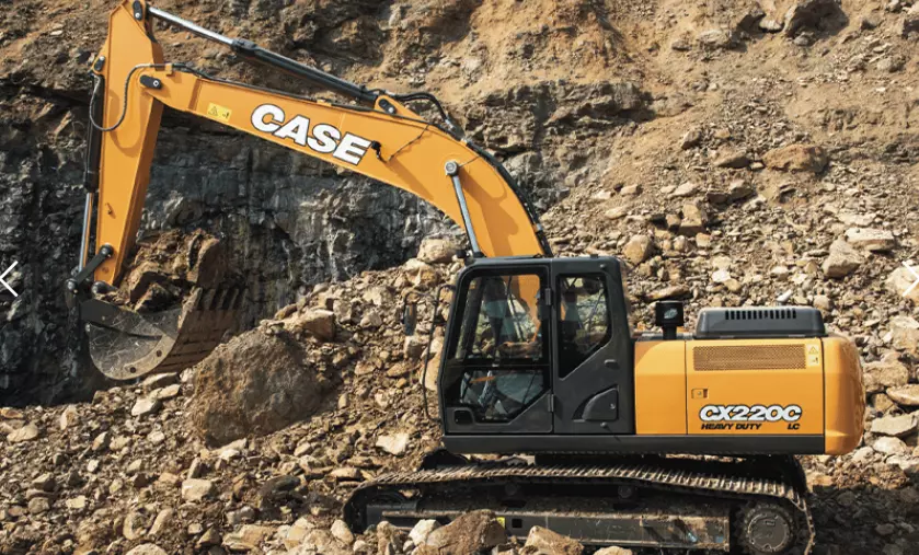 Case CX220C LC-HD, Гусеничные экскаваторы