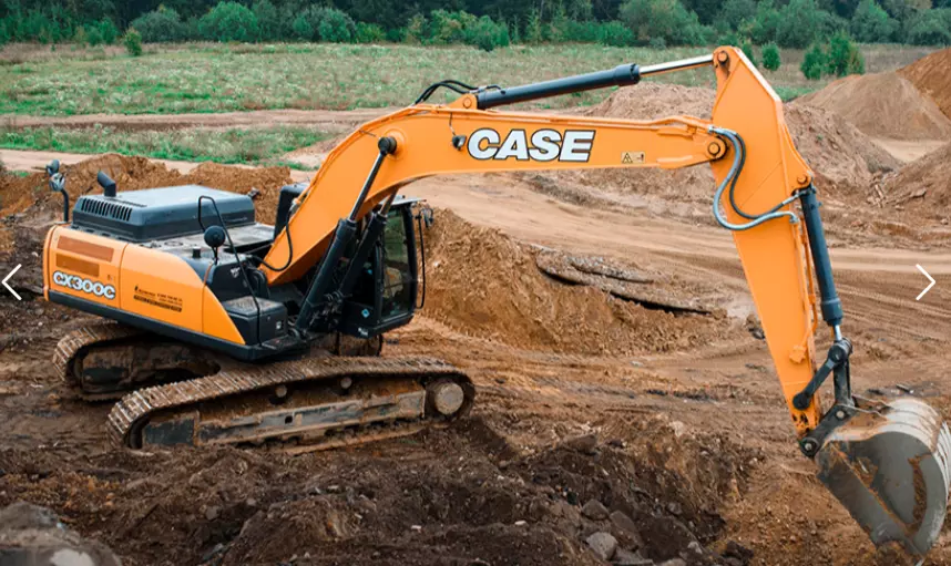 Case CX300C, Гусеничные экскаваторы