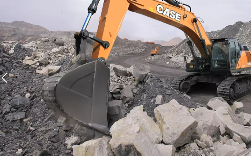 Case CX380C, Гусеничные экскаваторы