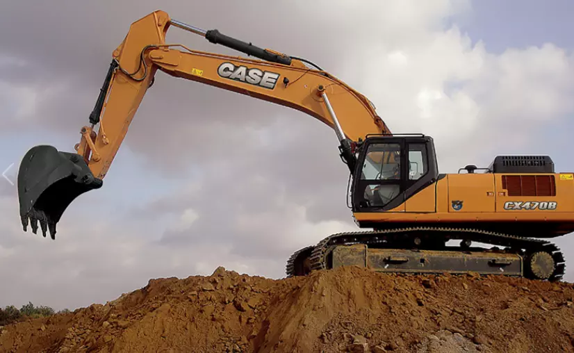 Case CX470B, Гусеничные экскаваторы