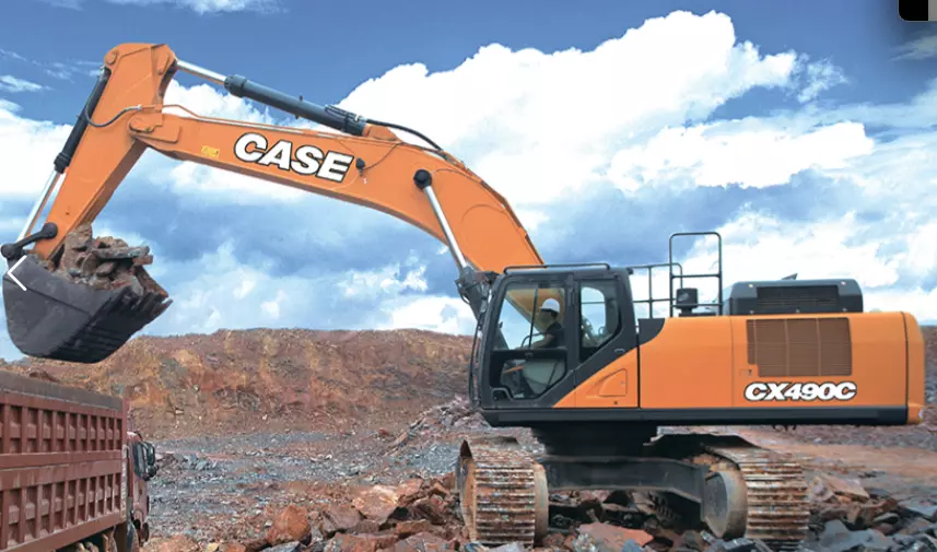 Case CX490C, Гусеничные экскаваторы