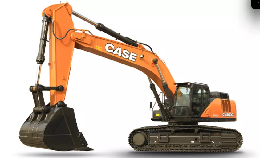 Case CX500C, Гусеничные экскаваторы