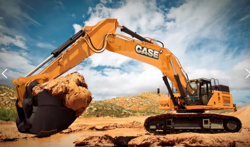 Case CX700B, Гусеничные экскаваторы