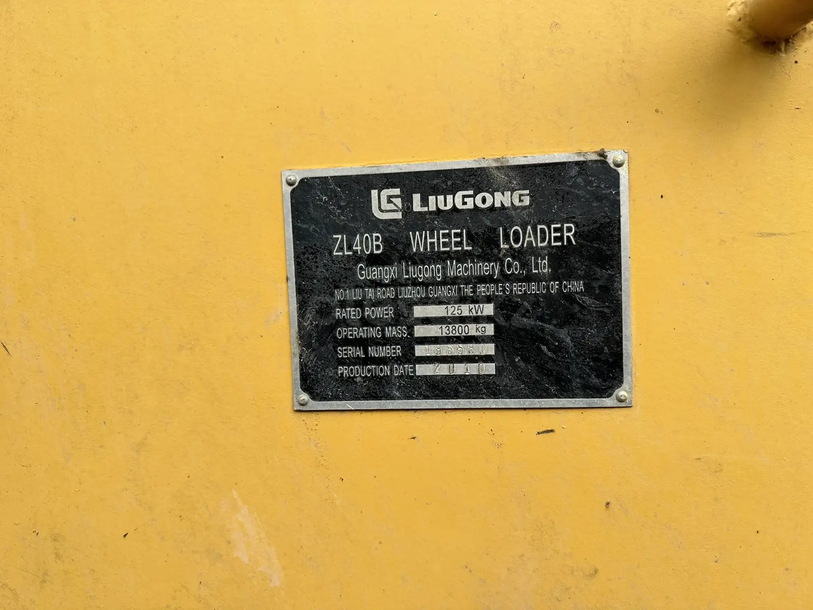 LiuGong ZL40B